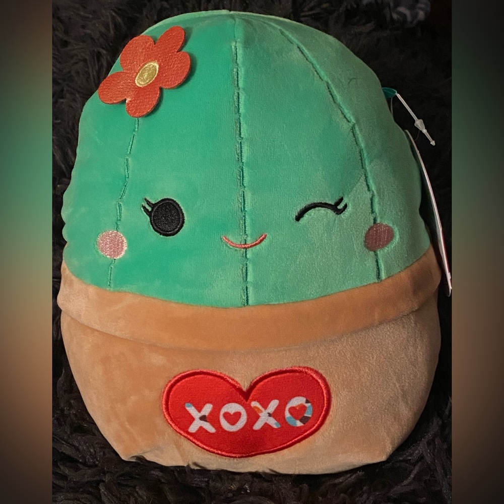 LIMITED EDITION BNWT, 9” Squishmallow Shadi the Cactus.